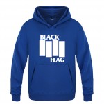 Punk Rock Band Black Flag Hoodie Cotton Winter Teenages Black Flag Sweatershirt Pullover With Hood For Men Women