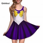 Qickitout Dress Sexy Japanese Anime Sailor Moon Cosplay soldier Adult Halloween Fancy Dress Costume Sailormoon women girl