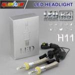 R3 80W 9600LM Car H7 LED Headlight H1 H3 H4 H8 H9 H11 9005 HB3 HB4 9006 5202 xenon white 6000K R3 XHP-50 Car LED Headlight Bulb