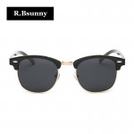 R.Bsunny HD circular polarized women sunglasses UV400 Classic fashion brand of high quality Antiglare R1605 Highlight femininity