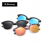 R.Bsunny HD circular polarized women sunglasses UV400 Classic fashion brand of high quality Antiglare R1605 Highlight femininity