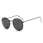 RCoodaysuft ound Sunglasses Women Brand Designer Female  Point Sun Glasses Rayed Women Men Lady Mirror 2017 Vintage UV400