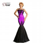 RJ80196 Comeondear Fashion Elegant Party Dress 5 Color Sequined Highly Recommended Women Formal Dresses New Mermaid Long Dress
