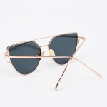 ROYAL GIRL NEW Brand Designer Women Sunglasses Metal Frame Flat Sun glasses Vintage Mirror Shades ss495
