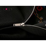 RZIV Women jacket 2016 casual jaqueta feminina jacket embroidered flowers