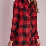 Rachelcoco 2016 New Spring Women Casual Plaid Dress Full Sleeve Square Neck Brief Color Contrast Brand Shirt Style Vestidos