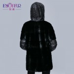 Real winter mink fur coats genuine mink fur down coats of women thick warm mink fur vest 38-48 size good quality female fur coat