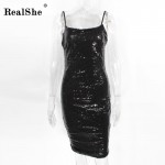 RealShe 2017 Summer Dress Women Sleeveless Backless Sequin Midi Sundress Woman Black Sexy Party Club Dresses Vestidos RealShe 2017 Summer Dress Women Sleeveless Backless Sequin Midi Sundress Woman Black Sexy Party Club Dresses Vestidos