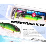 Retail Bearking 2016 hot model fishing lures hard bait  113mm 13.7g  minnow equiped quality professional black or white hooks