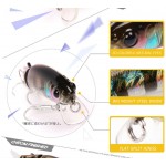 Retail Bearking 2016 hot model fishing lures hard bait  113mm 13.7g  minnow equiped quality professional black or white hooks