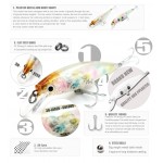 Retail fishing tackle  new model,Bearking perfect action minnow,78mm/9.2g, dive 0.8-1.2m suspending bait , 5 colors for choose