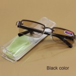 Rimless classic style glass lenses Reading Glasses Plain mirror Men women Unisex Eyewear 0 1.0 1.5 2.0 2.5 3.0 3.5 4.0