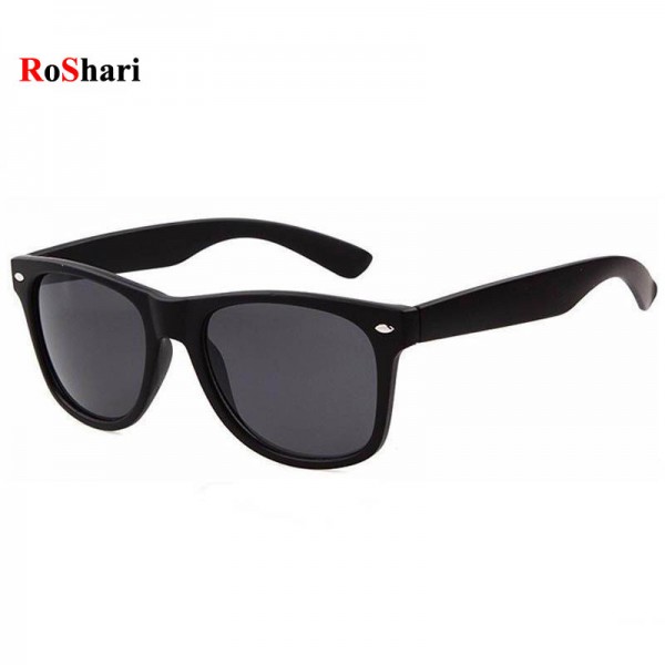 RoShari Vintage Classic sun glasses men sunglasses women Brand Designer women Sunglasses Men Retro sunglass oculos gafas de sol