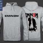 Rock & Rap Style Eminem Hoodies Mens 2017 New Fashion Hiphop Rapper Fleece Pullovers Free Shipping