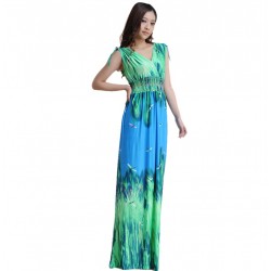 Roupas Faldas Largos Sundresses Vestidos de Verano Longo Print Boho Bodycon Large Size Robe Longue Jupe Vestido Estampado