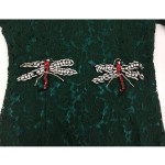 Runway Dresses 2017 Women High Quality Black Lace Sheath Dress Summer Elegant Embroidery Party Dresses Vestidos Robe Femme