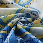 Ryseleco 2017 Spring Fashion European Runway Style Vintage Prints Long Sleeve Casual Maxi Dress Women Elegant Party Vestidos