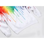 S-3XL Tie Dye Sweatshirt Autumn 3D Hoodies Men Polerones Hombre Sudaderas Hombre  Hip Hop Hoodie Streetwear Sweat Homme