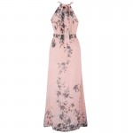 S-6XL 2016 Summer NewCasual Fashion Elegant Slim Bohemian Floral Chiffon Women Maxi Long Beach Boho Dress Party Without Belt