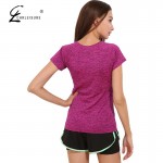 S-XL 5 Color Women's Short Sleeve T-Shirt Fashion Plus Size Slim T Shirt Adventure Time Workout T-shirt Casual For Women Tops