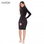 S-XL New Arrival Summer 2017 Black Patchwork Mesh Sheer Party Dresses Stretchy Sexy Club Wear White Bodycon Dress Plus Size