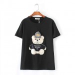 S5 Spring Casual Women T-shirt 4XL Plus Size Clothes Cotton Tops Fashion Cartoon short Sleeve Tees 9016