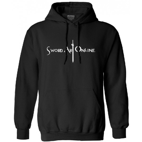 SAO Sword Art Online sweatshirt for Men autumn Kirigaya Kirito Kazuto Anime Boy Cotton hooded long Sleeve fashion brand clothing