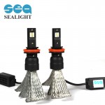 SEALIGHT 70W 8000LM 6000K 12V Auto Car LED Headlight H4 H1 H7 H8 H11 9005 HB2 HB3 9003 Hi-Lo Beam H4 LED Headlight Lamp Bulb