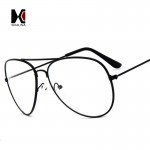SHAUNA Classic Women Glasses Frame Brand Designer Fashion Men Polit Alloy Eyeglasses