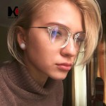 SHAUNA Fashion Women Glasses Frame Men Eyeglasses Frame Vintage Round Clear Lens Glasses