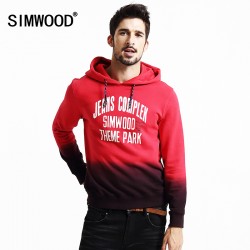 SIMWOOD 2016 New Autumn Winter sweatshirts men fashion streetwear casual  Mixed colors hoodies hip hop tracksuits WY8027