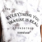 SIMWOOD 2017 Spring Summer New Arrival Print Letter T Shirts Men Casual Tees 100% cotton Plus Size TD1156