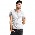 SIMWOOD 2017 Spring Summer T Shirts Men 100% Pure Cotton Fashion Vintage Tees TD1121