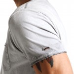 SIMWOOD 2017 Spring Summer T Shirts Men 100% Pure Cotton Fashion Vintage Tees TD1121