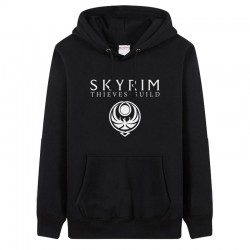 SKYRIM THIEVES GUILD fleece thicker hoodie boy's team hoodie &sweatshirts free shipping offer American leisure fleece sweatshirt