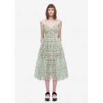 SMTHMA 2017 New arrive  Spring and Summer Runway  Sexy V-neck flower Lace  Long Dress