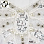 Sequined Pearl Embroidery Chiffon Tank Tops Women 2017 New Summer Elegant Sexy Sleeveless Vest Tops Female Clothing Plus Size