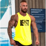 Seven Joe. Brand clothing Bodybuilding Fitness Men Tank Top workout BEAST print Vest Stringer sportswear Undershirt