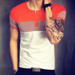 Seven Joe. New Famous Brand Men t shirts High Quality Mens t shirts undershirt t shirts Casual t-shirt men slim fit wild t shirt