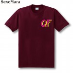 Sexemara new free shipping sitcoms ODD FUTURE OFWGKTA Gol Wang Wolf Gang HIPHOP man men male 100% cotton short-sleeve T-shirt