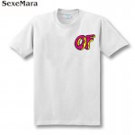 Sexemara new free shipping sitcoms ODD FUTURE OFWGKTA Gol Wang Wolf Gang HIPHOP man men male 100% cotton short-sleeve T-shirt