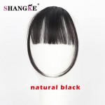 Sexy Clip in Bangs Fake Hair Extension bangs Hairpiece False Hair Piece Clip on Bangs hairpieces for Women Synthetic Fringe Bang