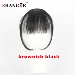 Sexy Clip in Bangs Fake Hair Extension bangs Hairpiece False Hair Piece Clip on Bangs hairpieces for Women Synthetic Fringe Bang
