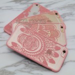 Sexy Lace Floral Paisley Flower Mandala Henna Clear Case For iphone 6 6S Plus 6Plus Phone Cases Fashion Cartoon Capa Back Cover