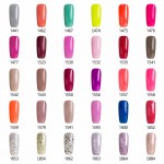Sexy mix 60 Colors Gel Nail Polish UV Gel Polish Long-lasting Soak-off LED UV Gel Color Winter Hot Nail Color UV Gel Nail Polish