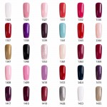 Sexy mix 60 Colors Gel Nail Polish UV Gel Polish Long-lasting Soak-off LED UV Gel Color Winter Hot Nail Color UV Gel Nail Polish