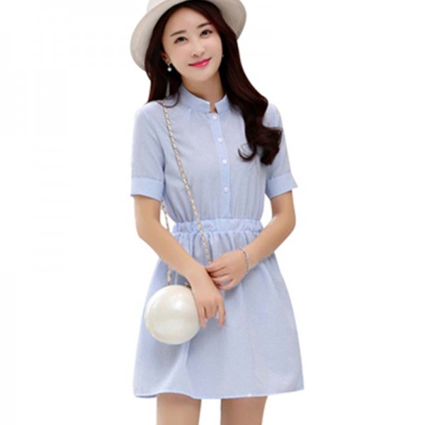 white shirt dress short sleeve