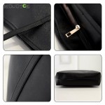 Simple Fashion Handbags Women Bags Solid Shoulder Tote Bags Big Tote Bolsa Women Leather Handbags Black Bucket bolsa feminina