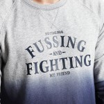 Simwood 2017 New Spring   Design Men Color Matching Letter Printing Pullover Round Collar Sweatshirt  WY8028