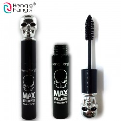 Skull Shape Lengthening Mascara Curling Thick Mascara Maximum 14g 2016 New Arrival Eyes Makeup Brand HengFang #H6190